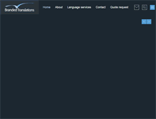 Tablet Screenshot of brandedtranslations.com